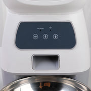 Key control version of 3.5L cat food dispenser