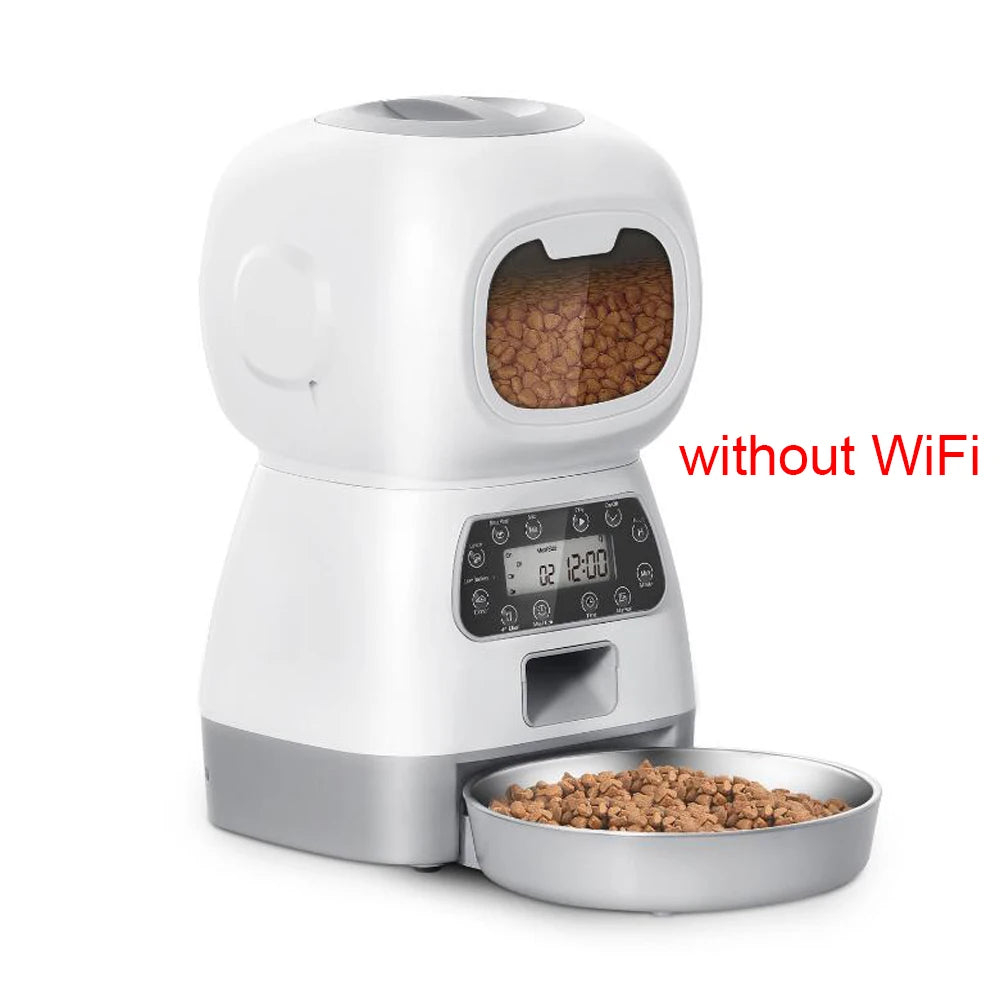 3.5L swirl automatic cat feeder product view