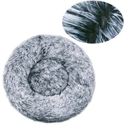 Donut cat bed rim and centre cushion detail