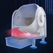 XL automatic litter box with odour control waste compartment