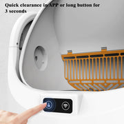 BOOTEELY automatic litter box waste drawer detail