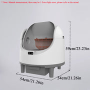 BOOTEELY XL self-cleaning litter box product view
