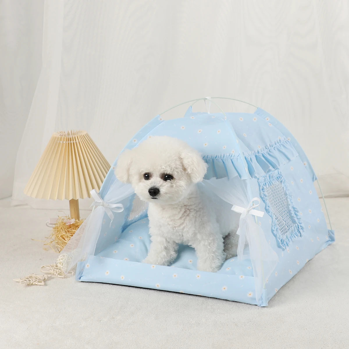 Clamshell cat tent bed design range