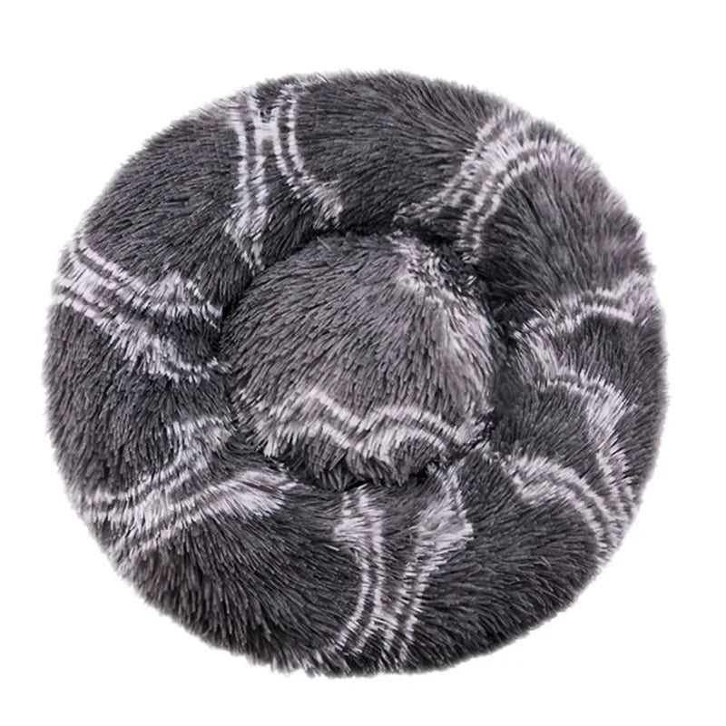 Donut cat bed size range 40cm to 90cm