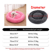 Donut cat bed pattern options display