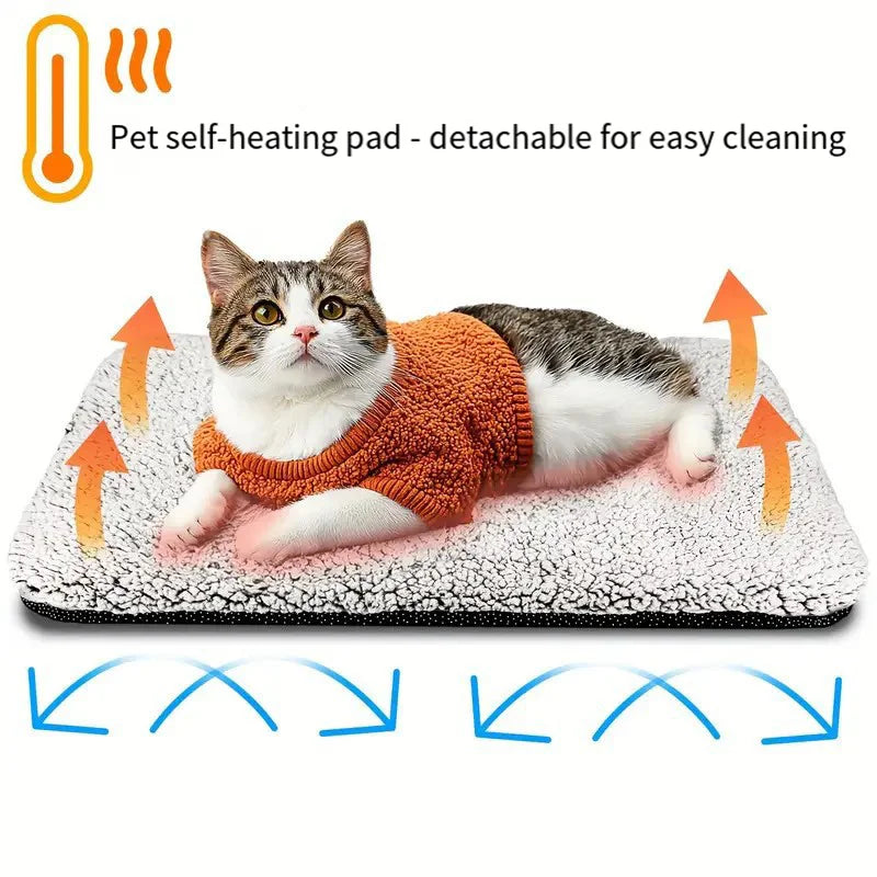 Cat warming pad in XL 115x70cm size for large beds