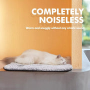Flat cat warming pad surface detail showing even heating area