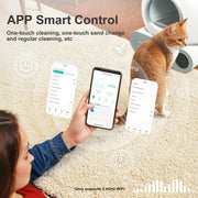 App monitoring on DOEL 65L smart litter box