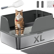 Extra large stainless steel litter box product detail