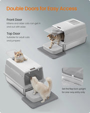 Included matching litter scoop with Feandrea box