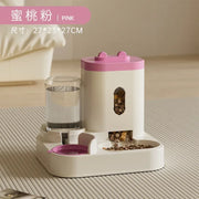 2L gravity cat feeder bowl area