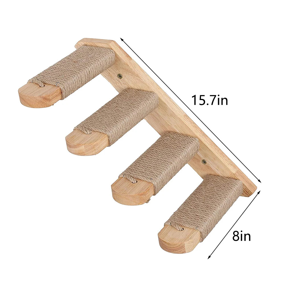Corner shelf piece for cat wall system