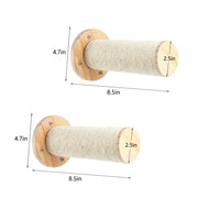 Wall cat climbing system layout example