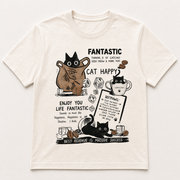 I Work Hard Cat funny t-shirt design