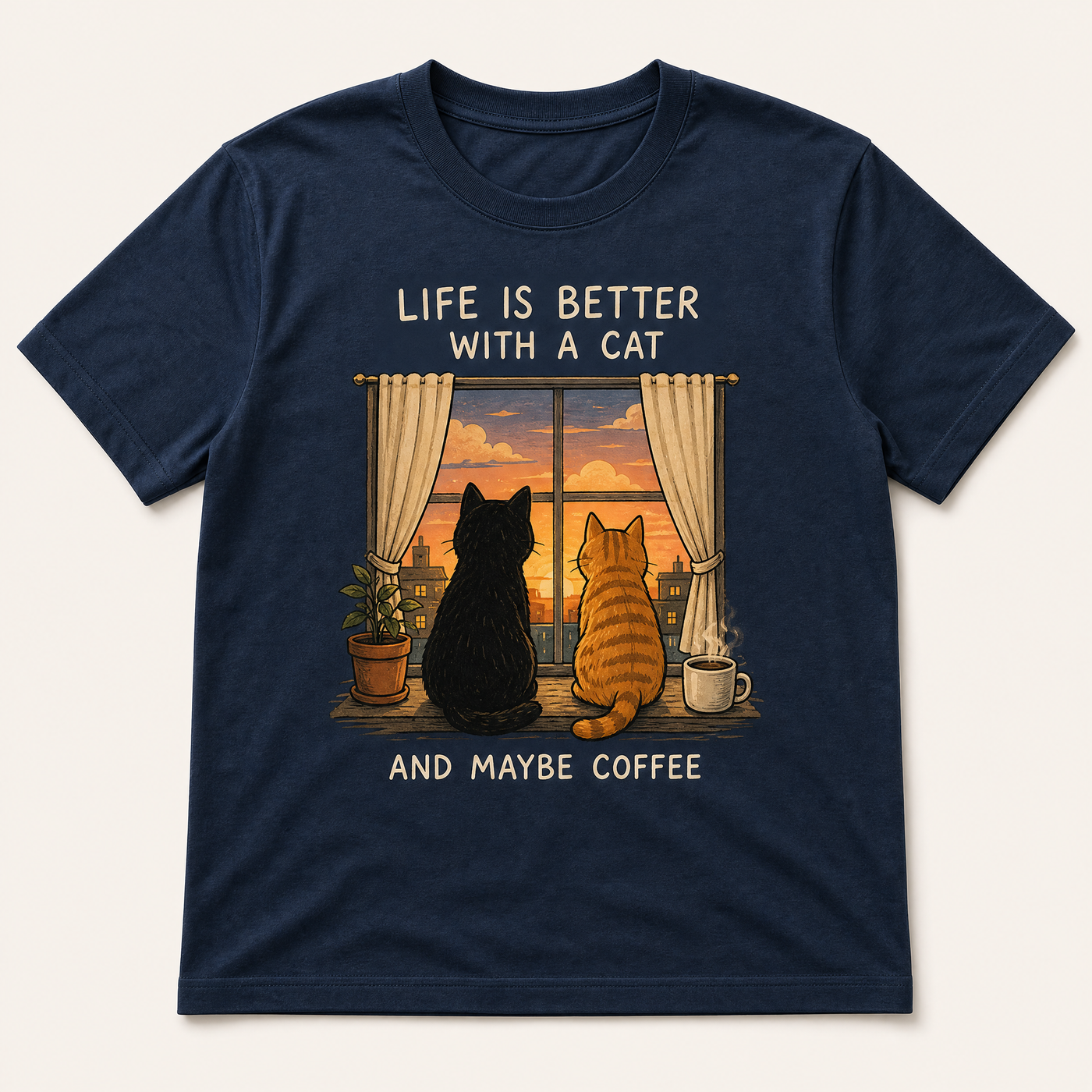 Plan For Today Cat t-shirt design