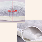 Cat cave bed size options — S 40cm and M 50cm plush cat house dimensions