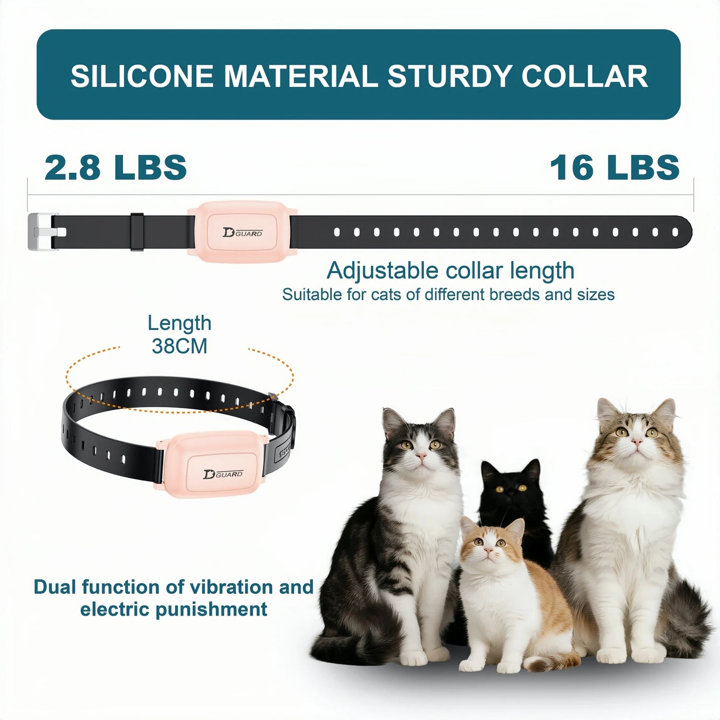 Long-range remote for gentle cat training collar
