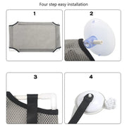 Cat hammock sling seat cradle shape close-up