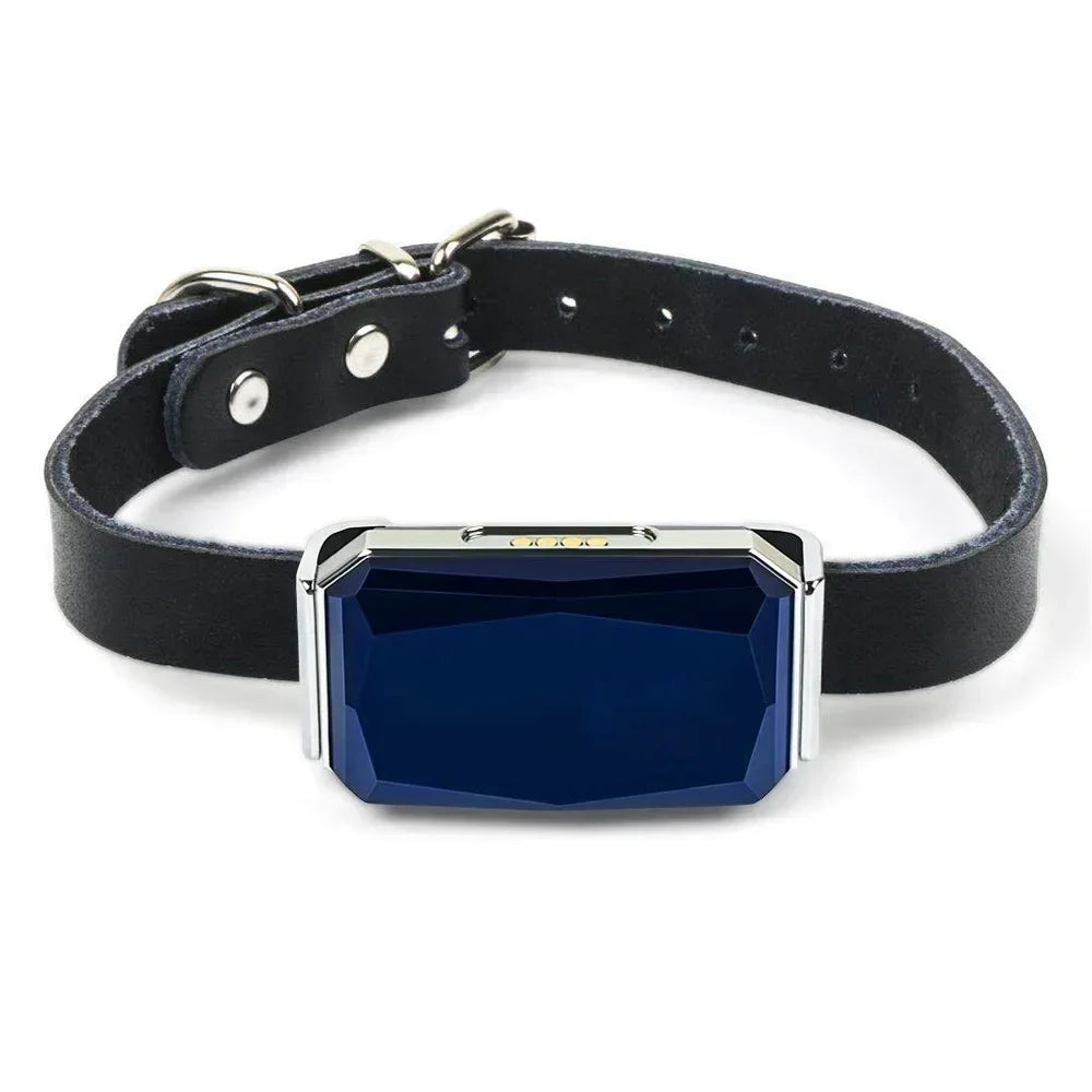 Mini waterproof cat tracker collar product view