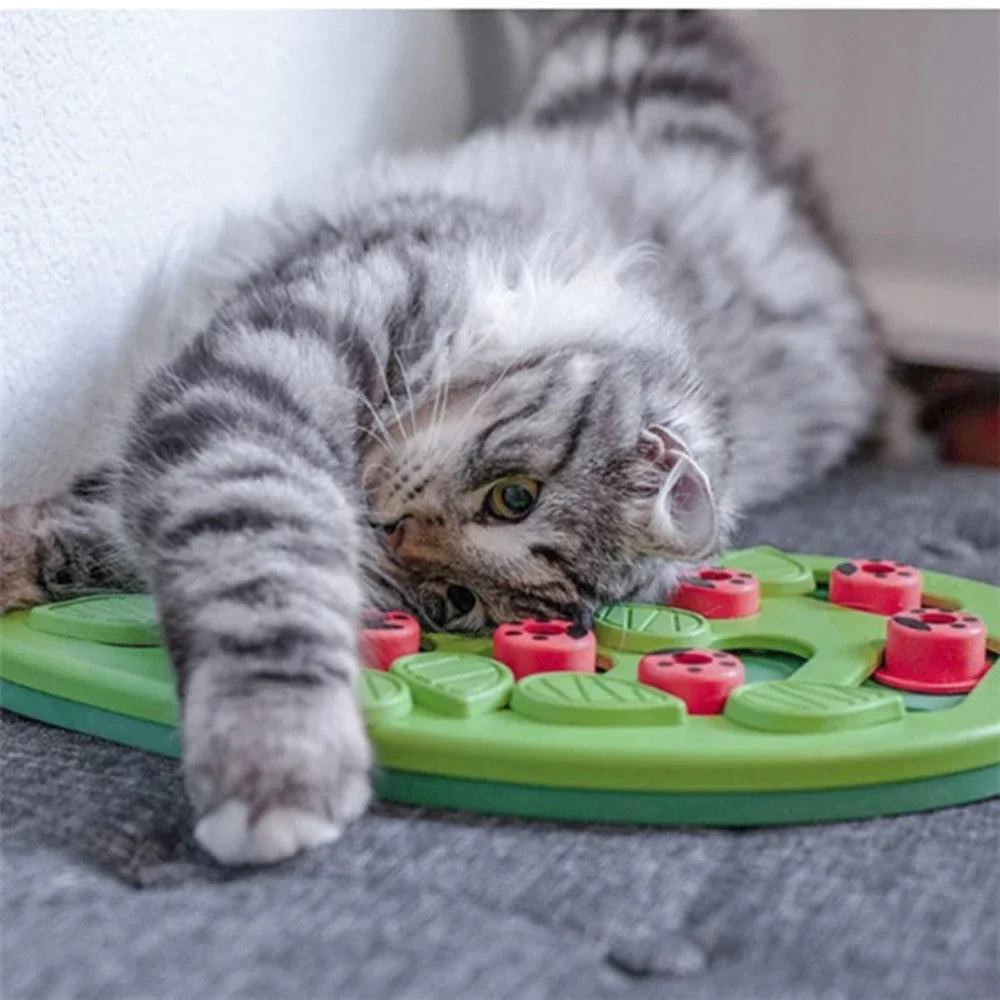Rainy day cat scratch puzzle board product view