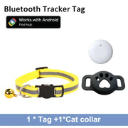 Black tracking tag option for cats