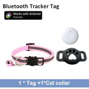 Anti-lost cat tracker collar fit detail