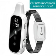 D80M remote cat training collar in white