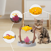 Gold roast chicken cat treat toy colour option