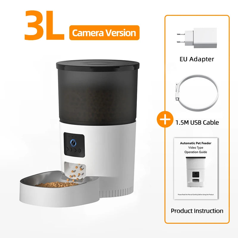 ROJECO camera cat feeder product view