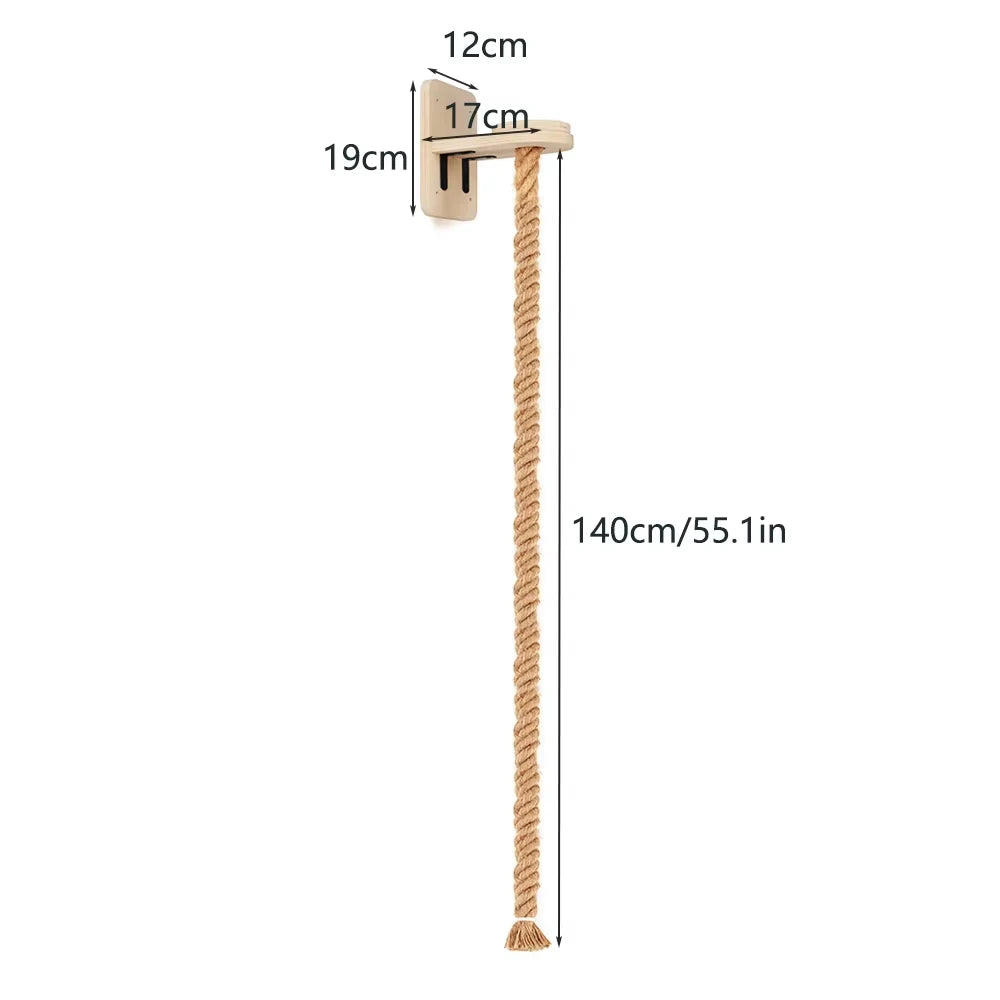 Sisal rope wall cat climber product view