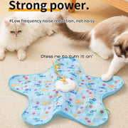 Star Spinner cat toy operating view