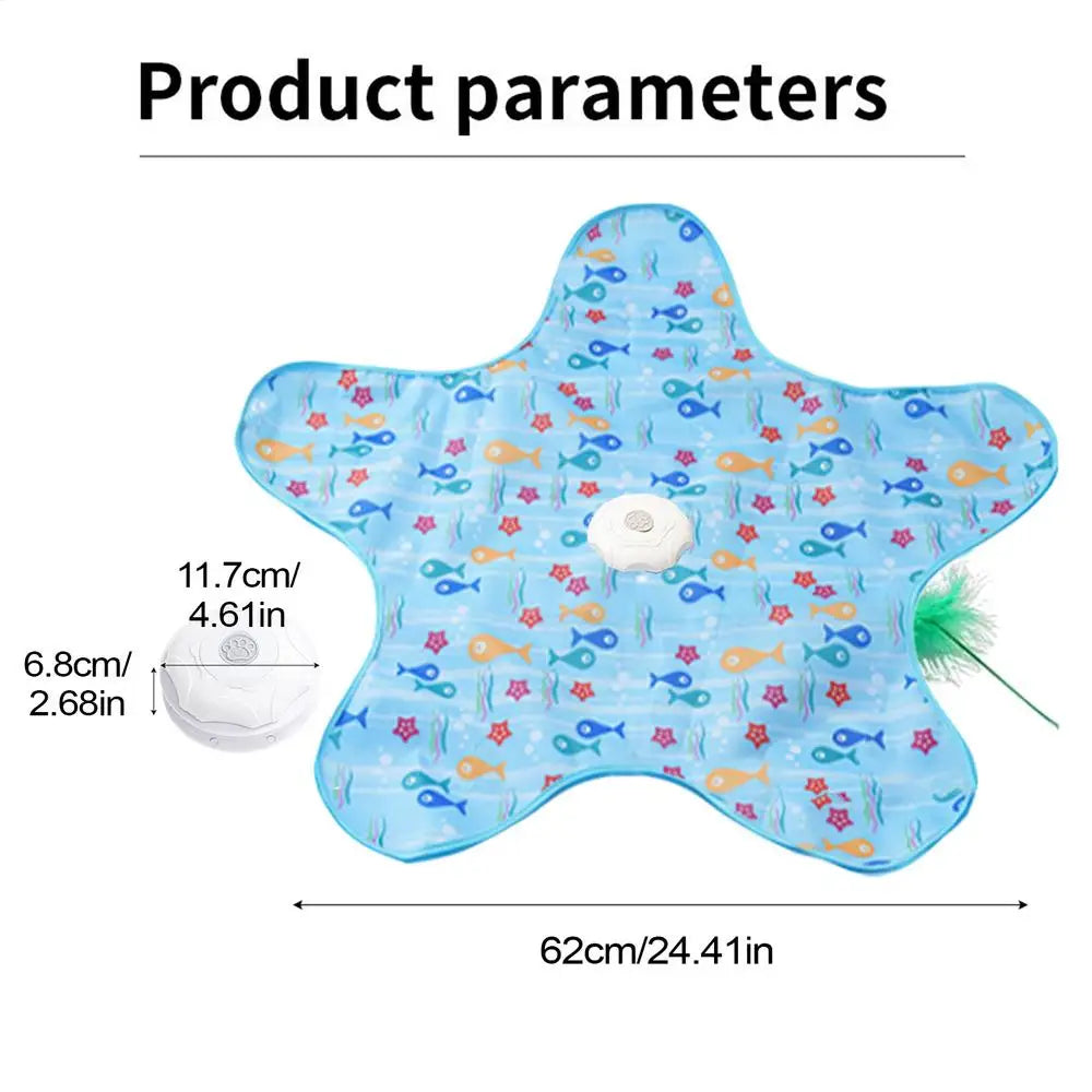 Star Spinner automatic cat toy product detail