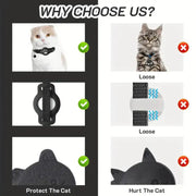 Entry-level cat tracking tag collar style B