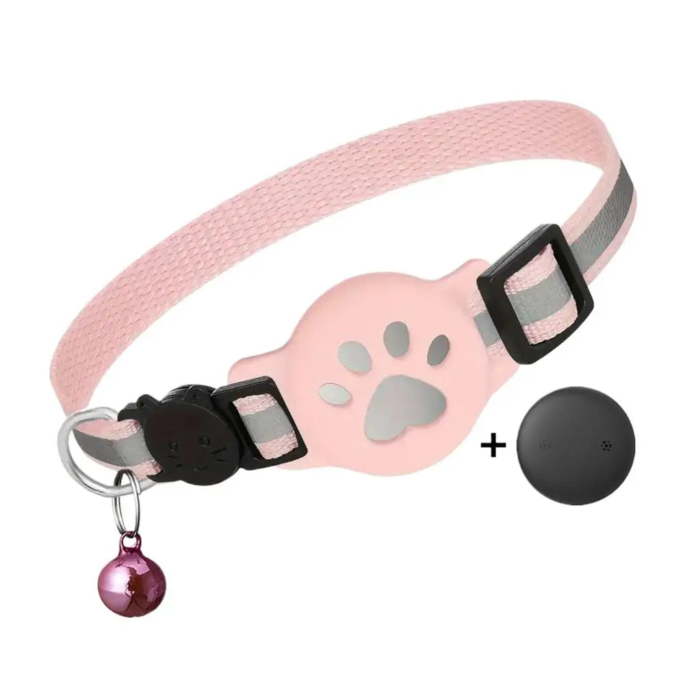 Anti-lost cat tag collar fit view