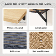 TOMNK cat climber mounting detail